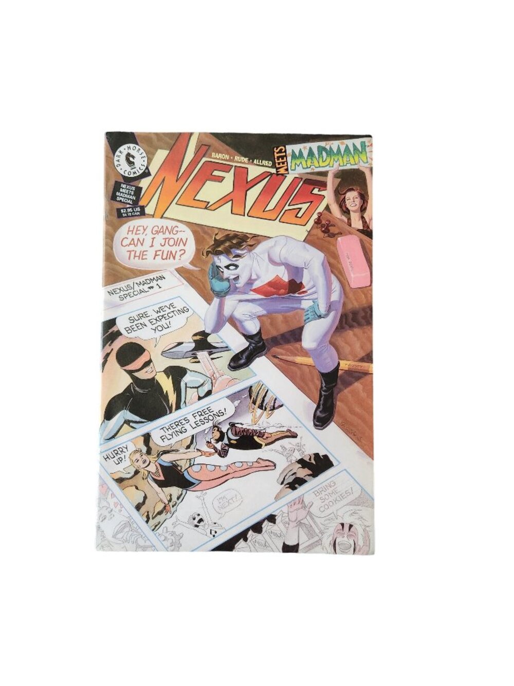 Dark Horse Nexus Meets Madman #1 Special 1996 Comic Book Bagged Boarded